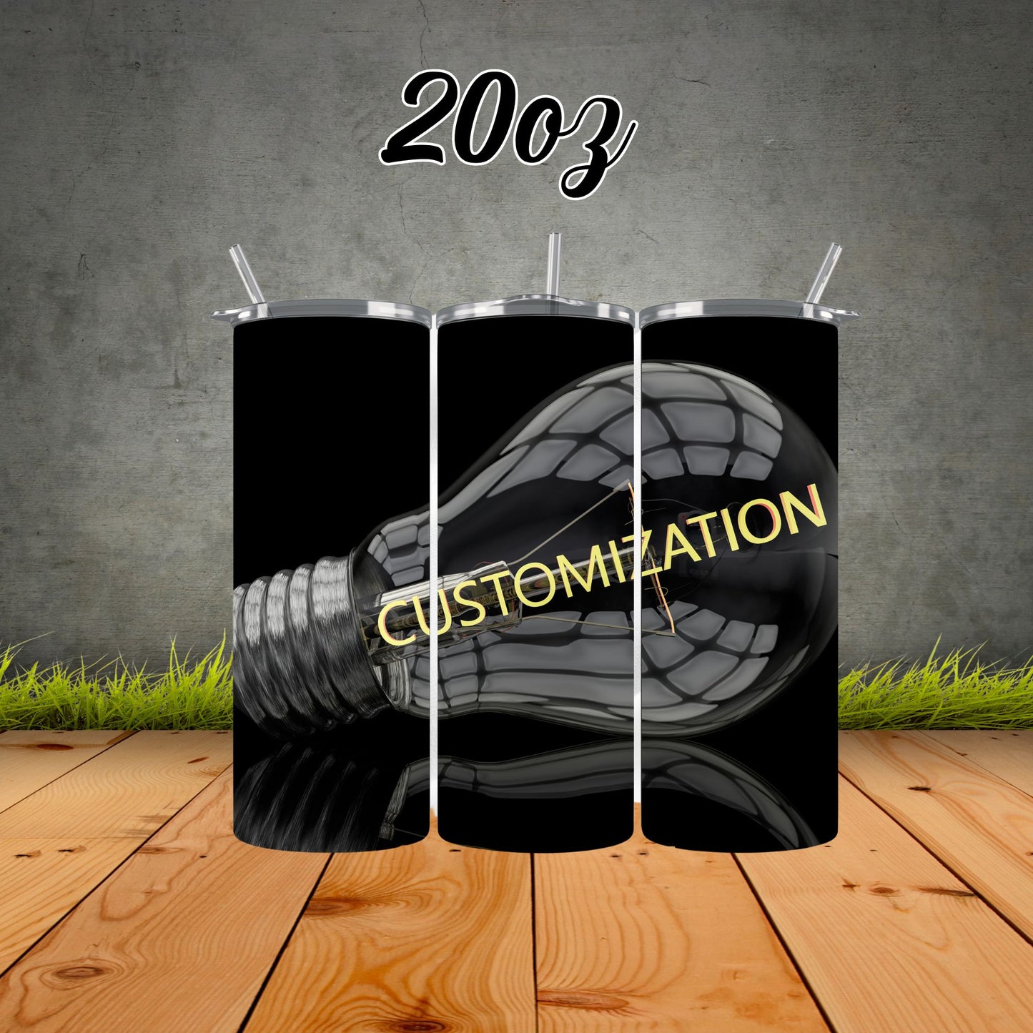 20oz customization tumbler