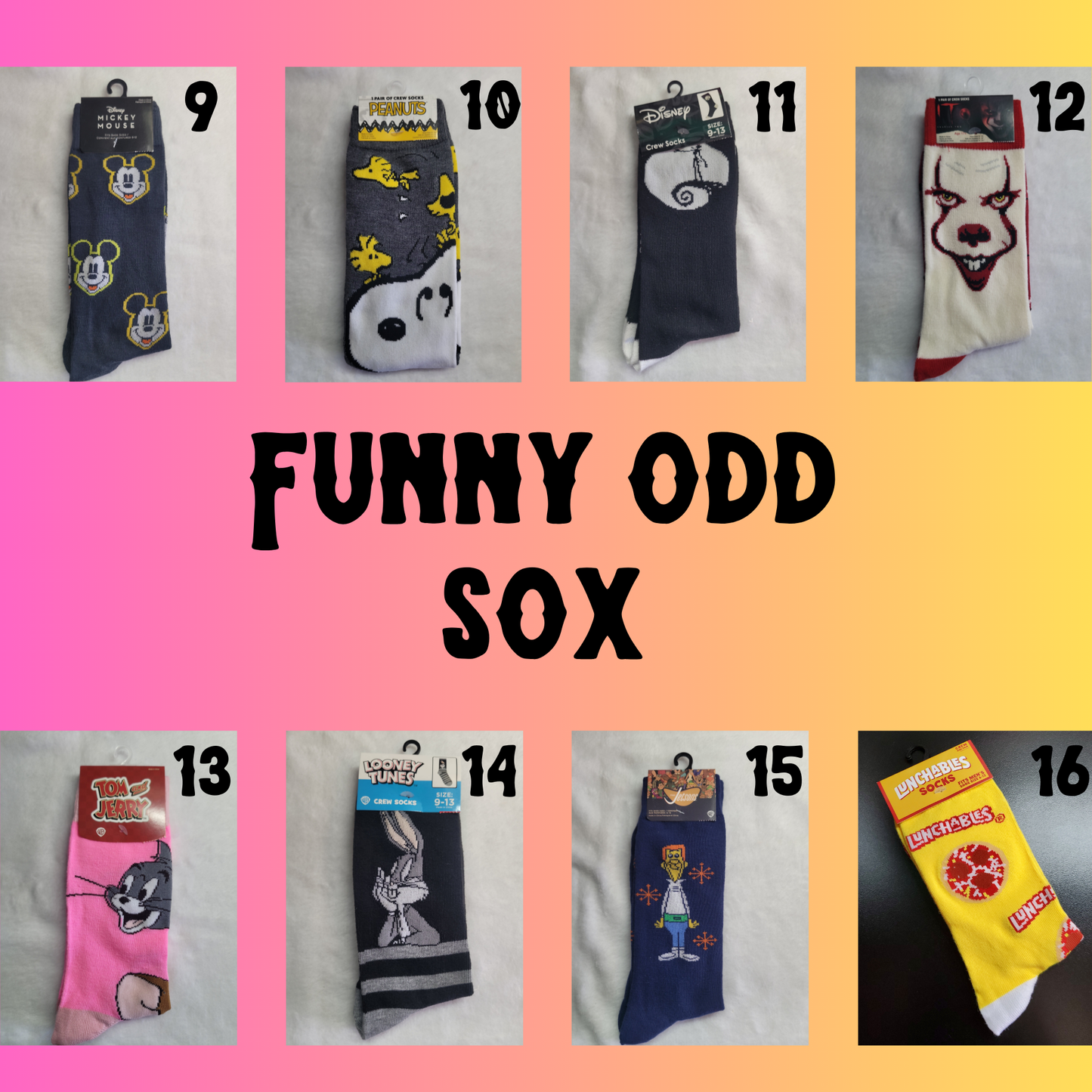 Crazy Odd Sox List #2