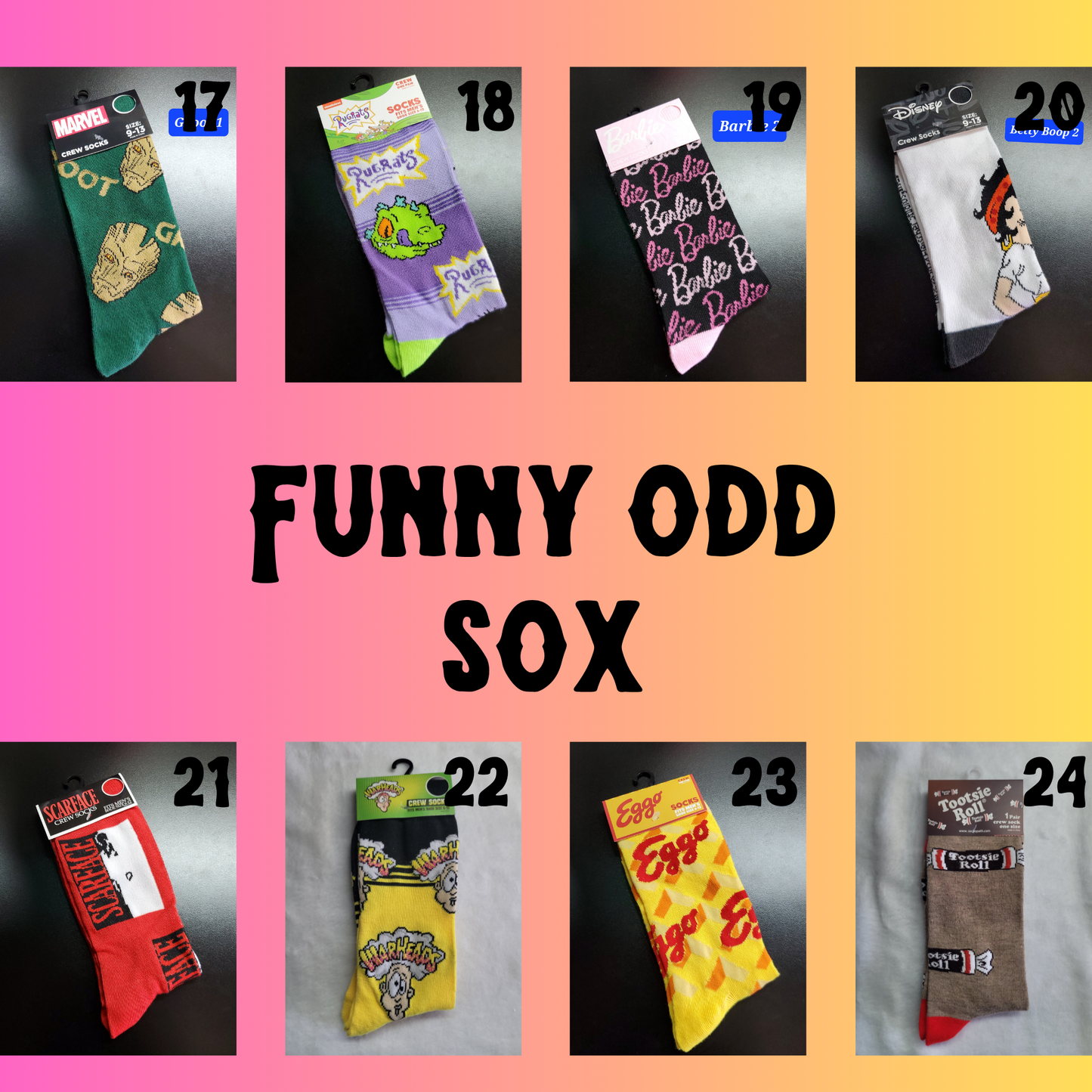 Crazy Odd Sox List #2