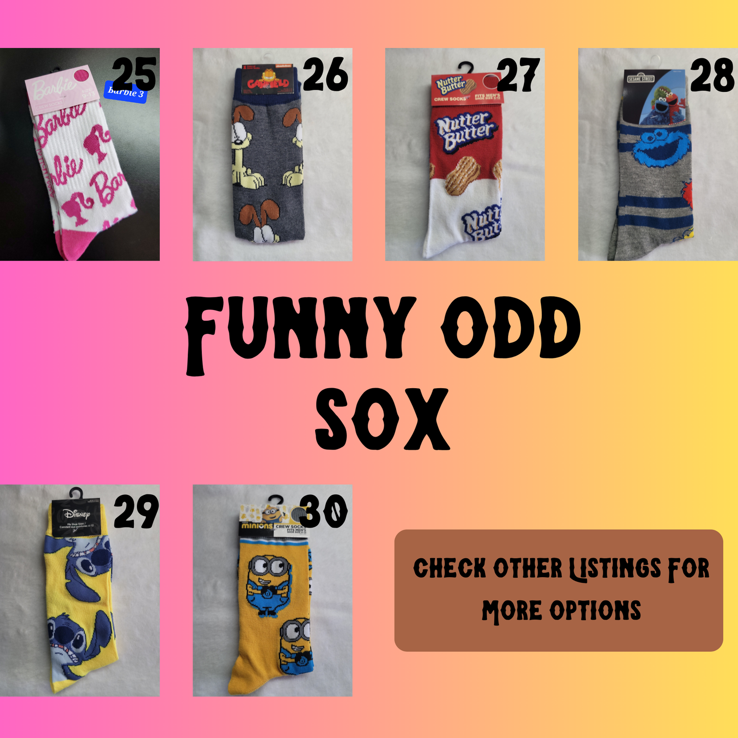 Crazy Odd Sox List #2