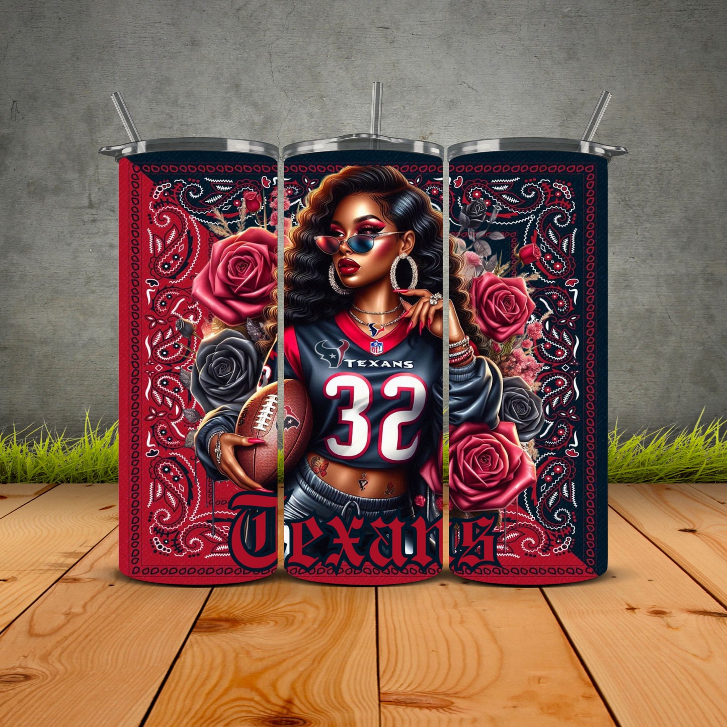 African Girls Football 1st Edition Tumblers