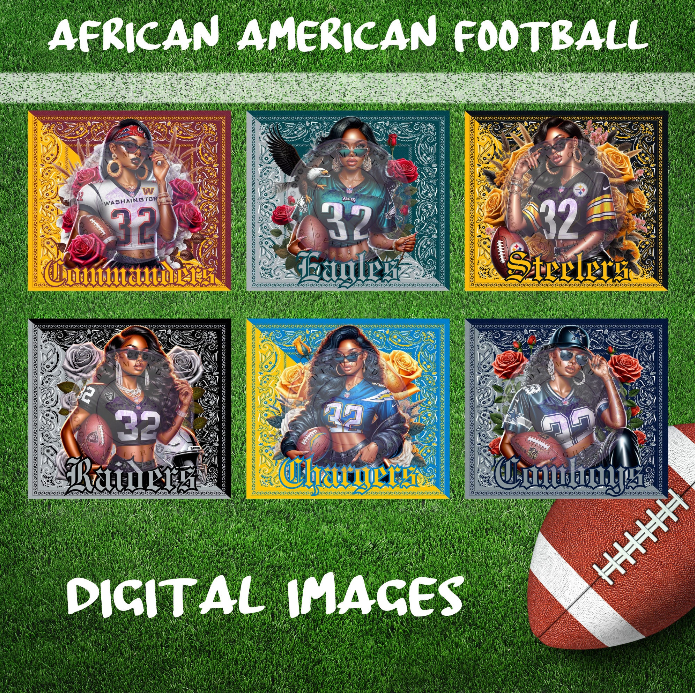 African Girls FB Teams digital images (32 images)