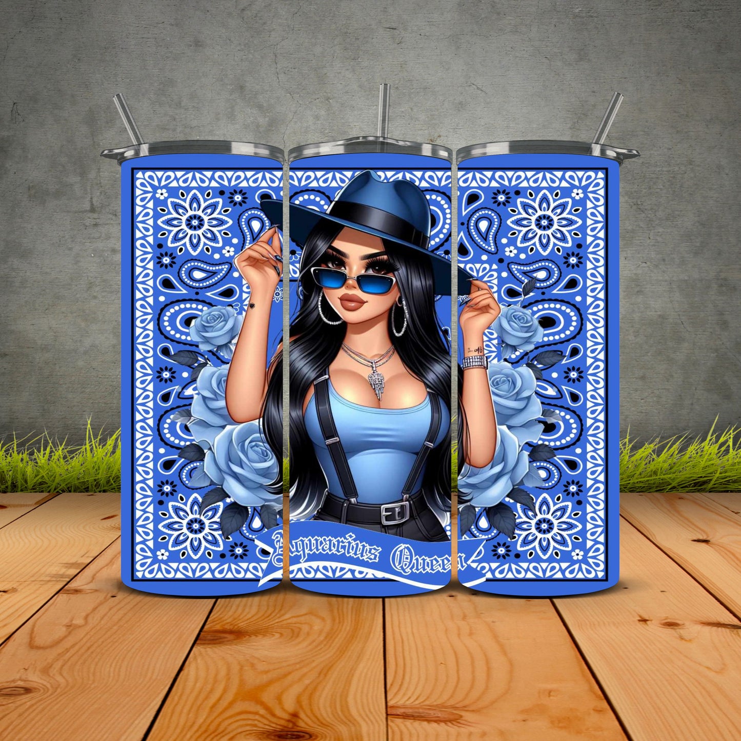 Chicana Zodiac Queen First Edition Tumbler