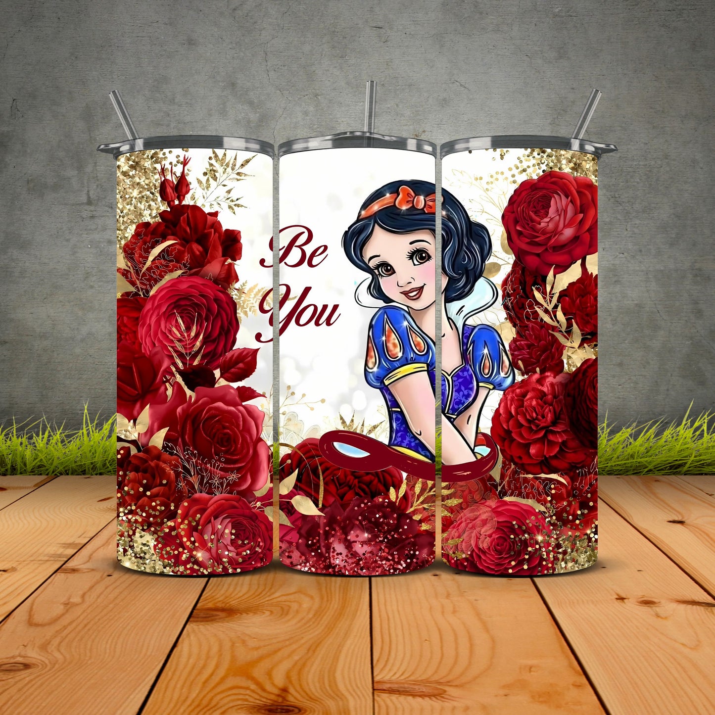 Princess Positive Quote Tumblers