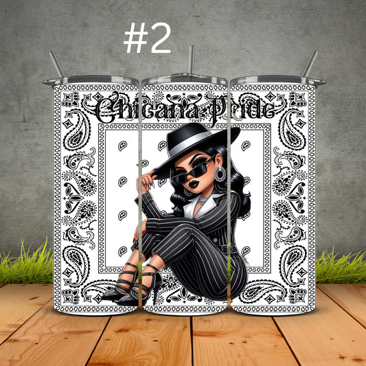 Chicana Pride Tumblers