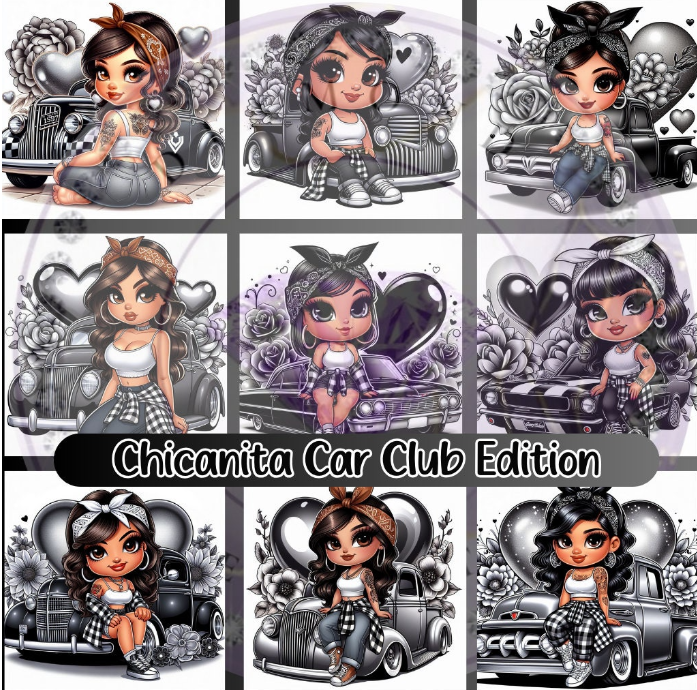 Chicanita Car Club Digital Images (150+ images)