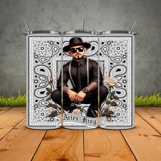 Zodiac Kings Chicano Style Tumblers