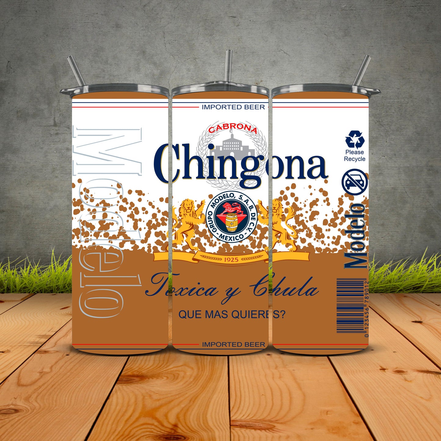 Chingona Vibes Only Modelo Inspired Brown