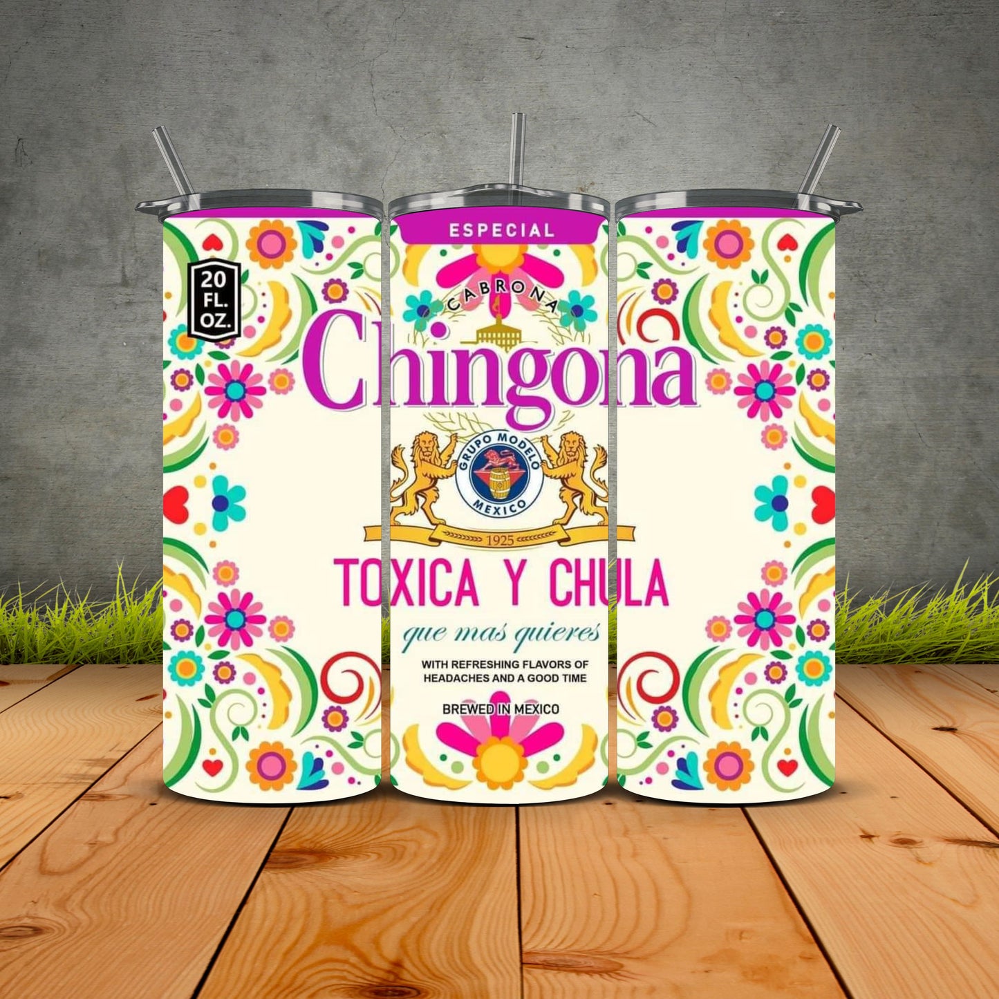 Chingona Vibes Only Modelo Inspired Colorful