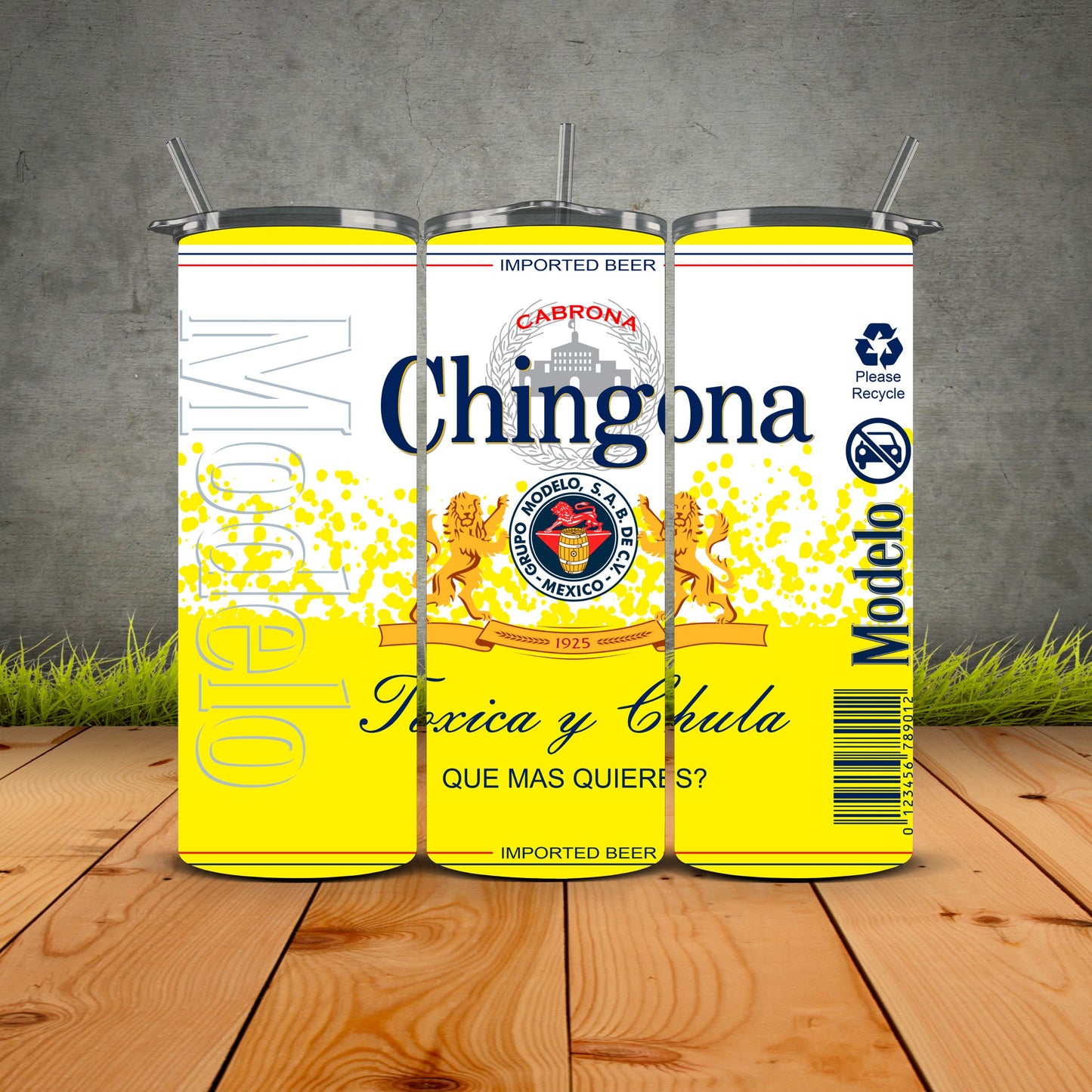 Chingona Vibes Only Modelo Inspired Yellow