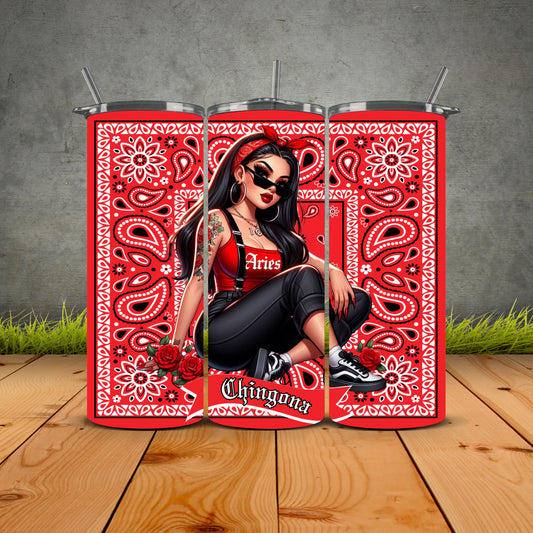 Chingona Zodiac Tumblers