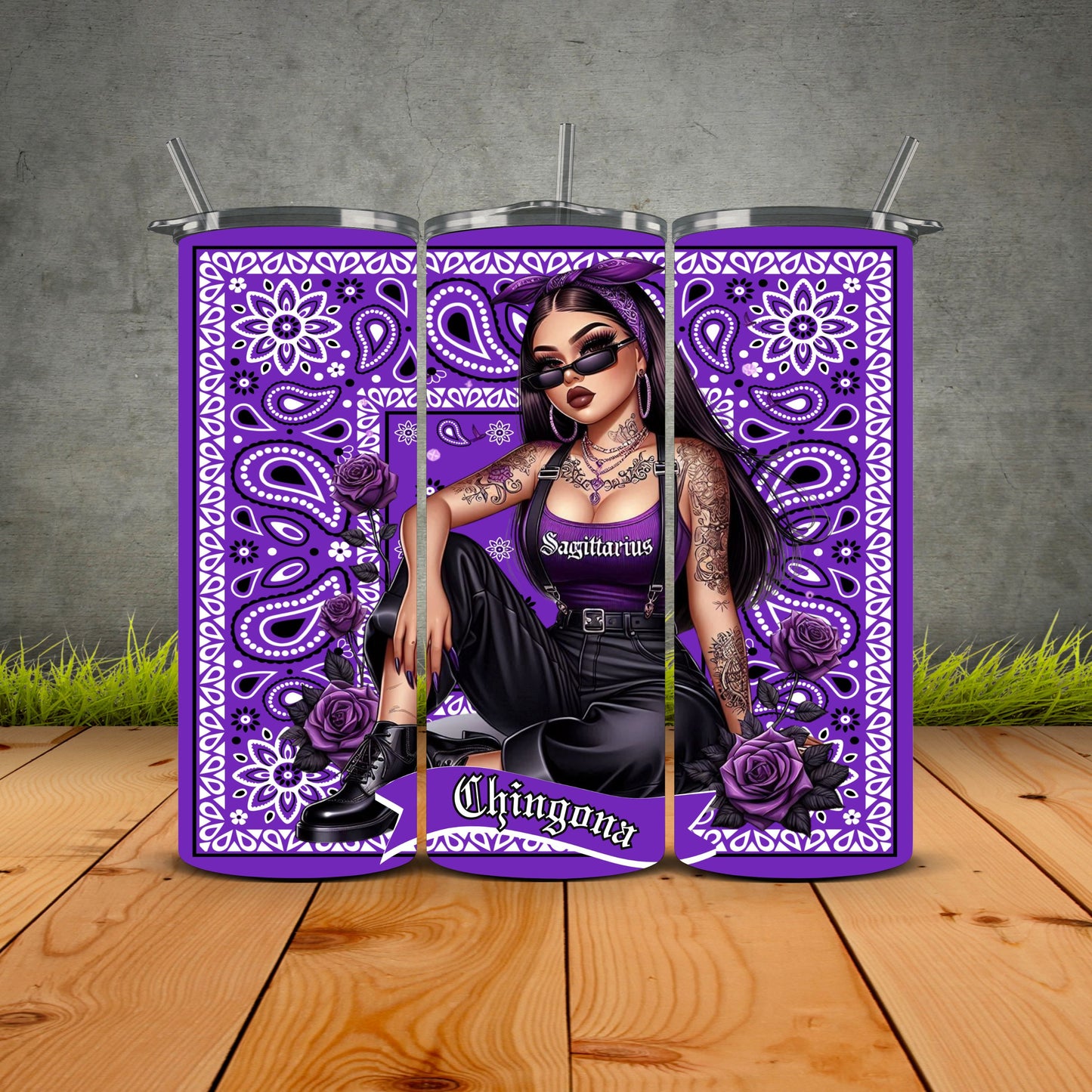 Chingona Zodiac Tumblers