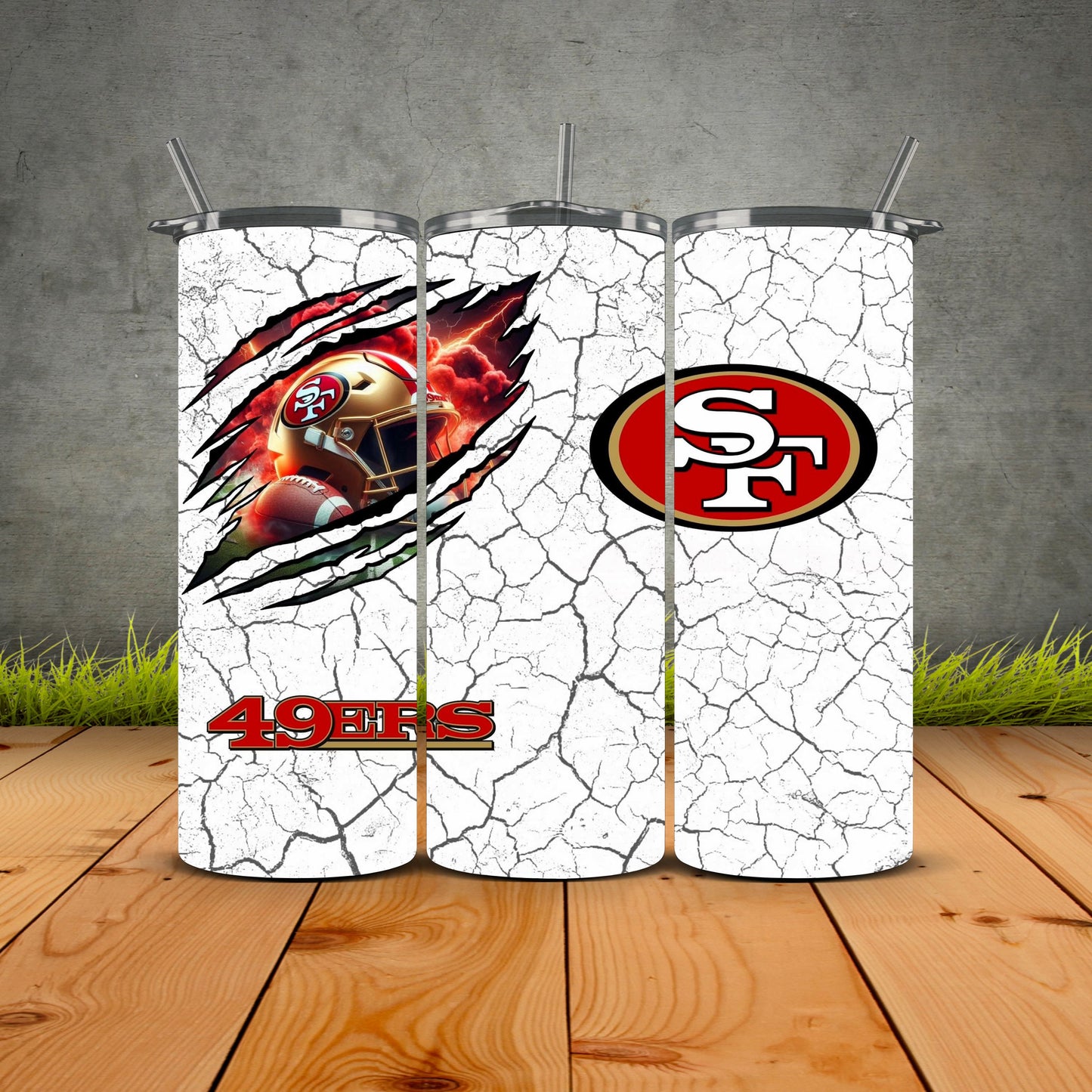 Football Claw Team Tumblers