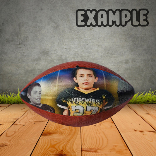 Customized Football Keepsake