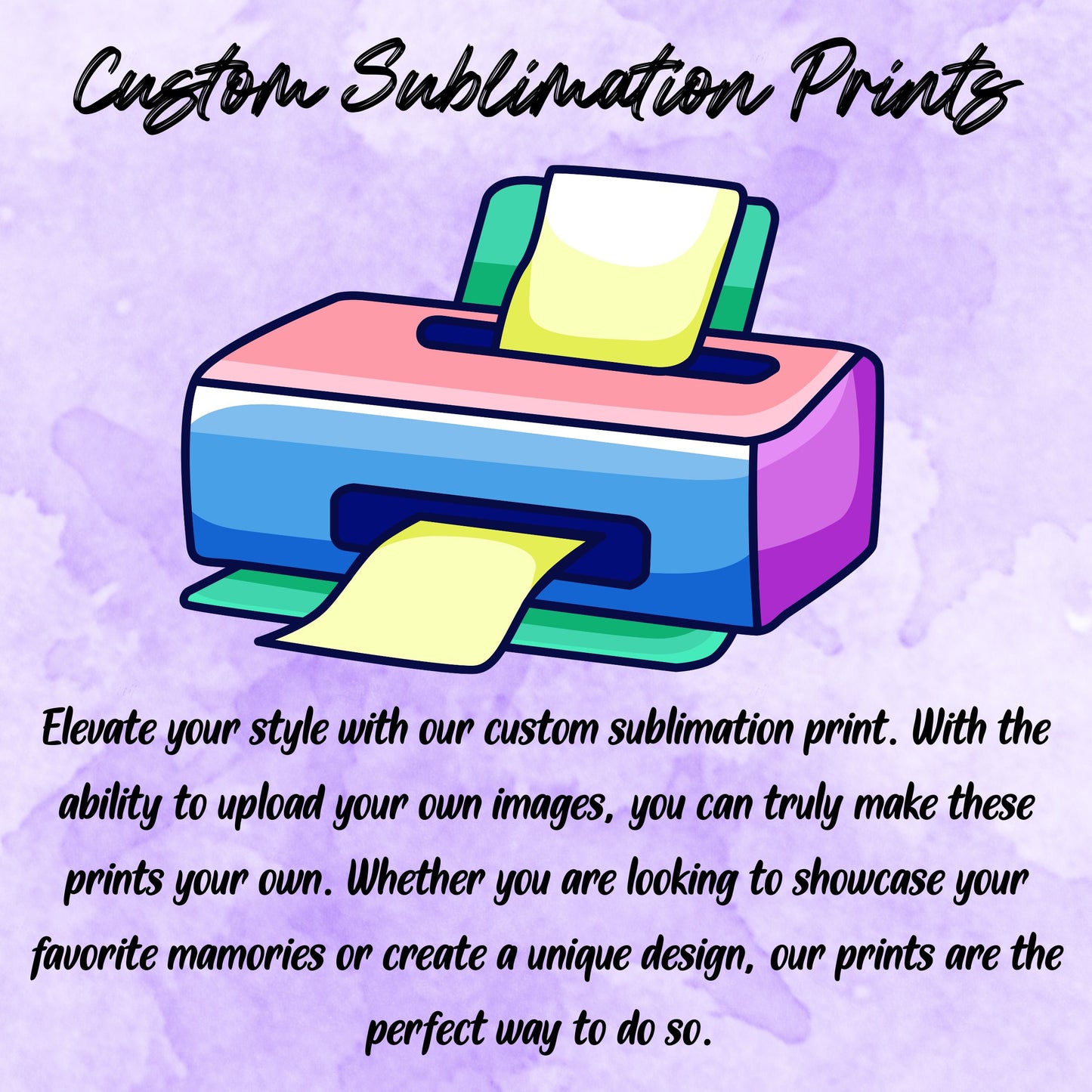Custom Sublimation Prints