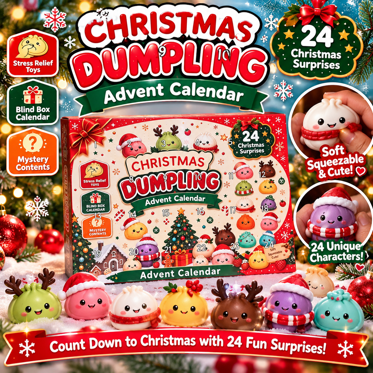 Christmas Dumpling Advent Calendar