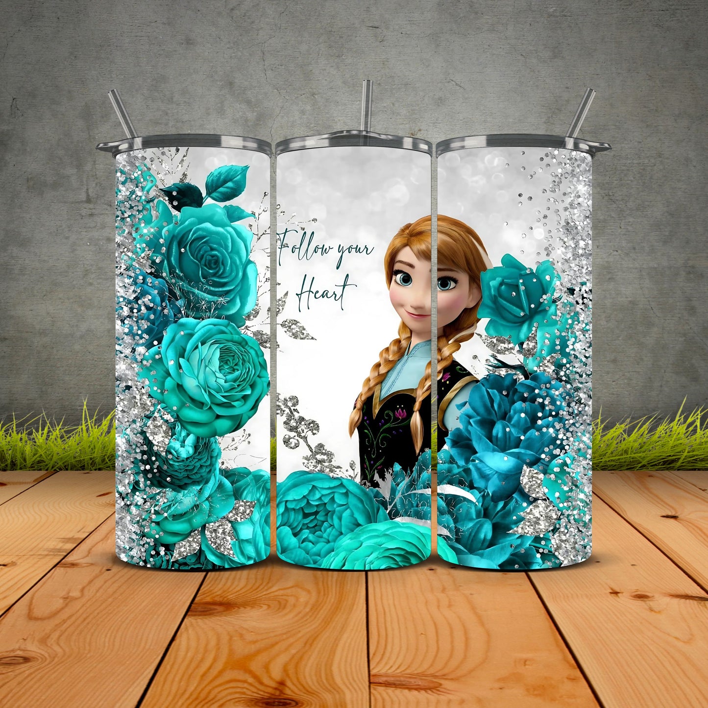 Princess Positive Quote Tumblers