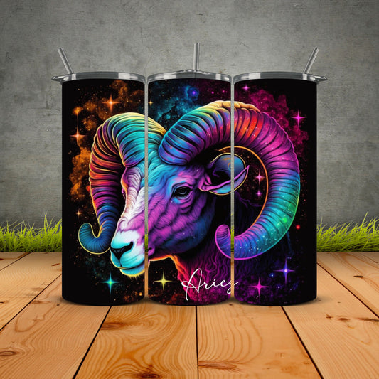 Galaxy Zodiac Tumblers