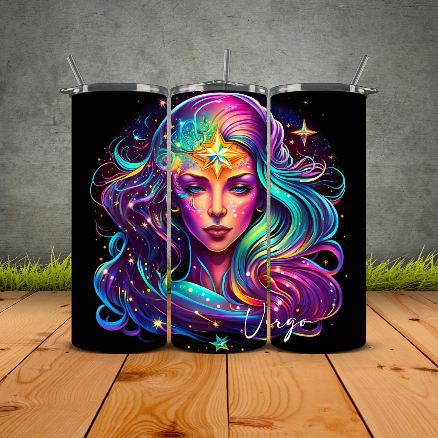 Galaxy Zodiac Tumblers