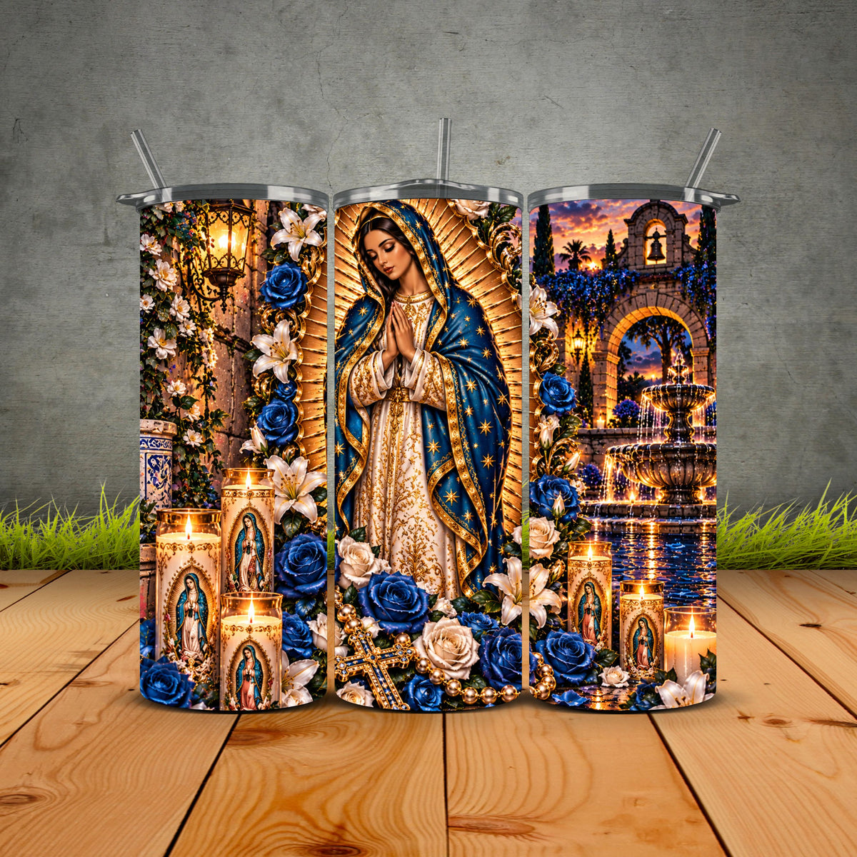 Golden Garden Guadalupe Shrine