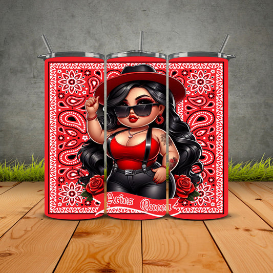 Las Gorditas Zodiac Queens Tumblers