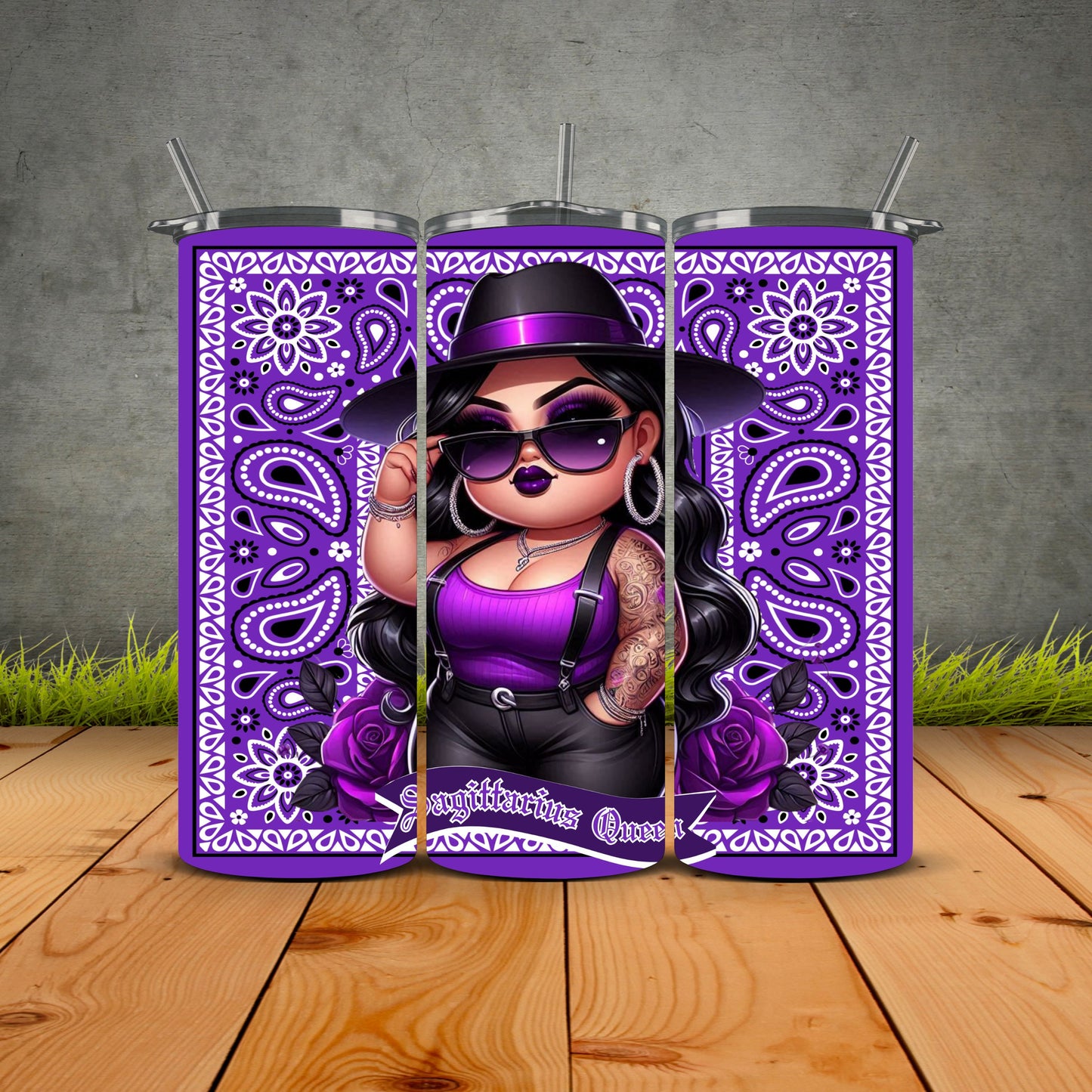 Las Gorditas Zodiac Queens Tumblers