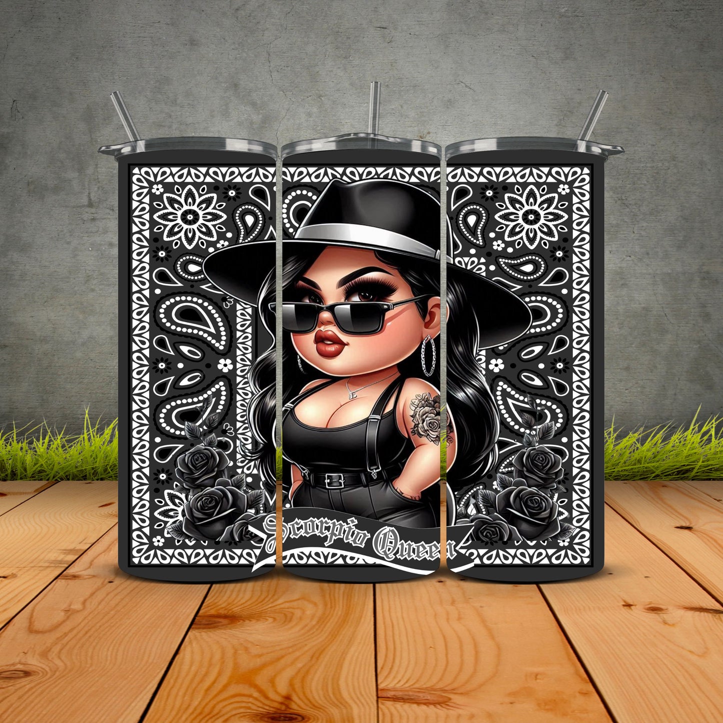 Las Gorditas Zodiac Queens Tumblers