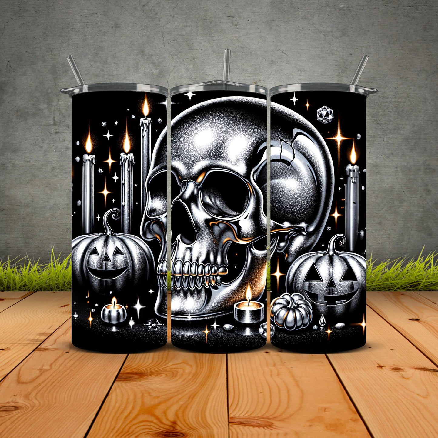 Halloween Spooky Tumblers