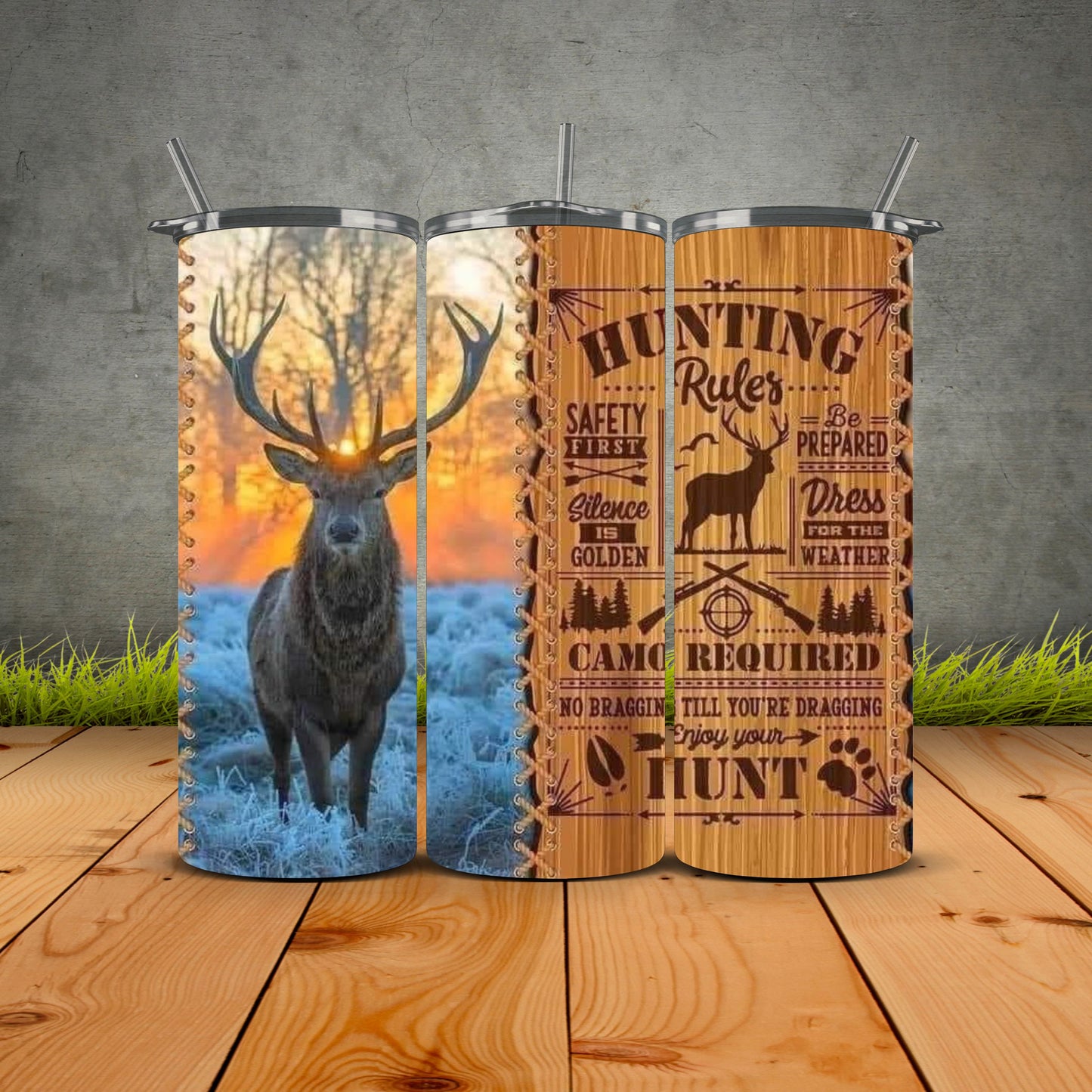 Hunting Rules Tumbler