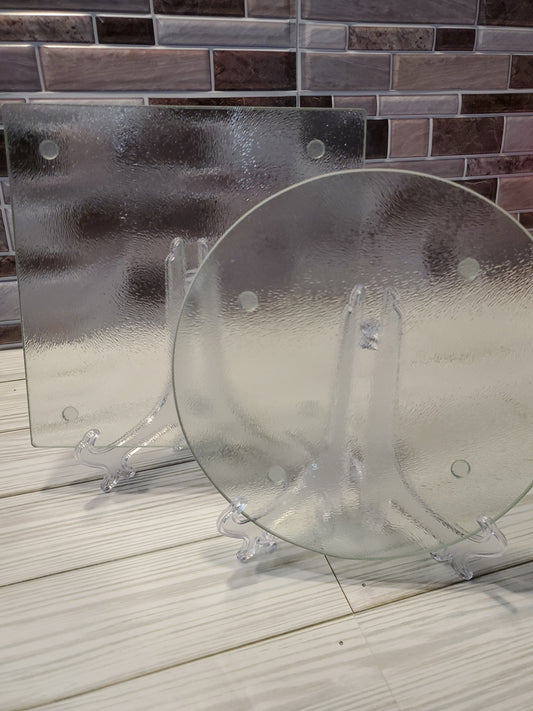 Custom Glass Frames - Texured Glass or Clear