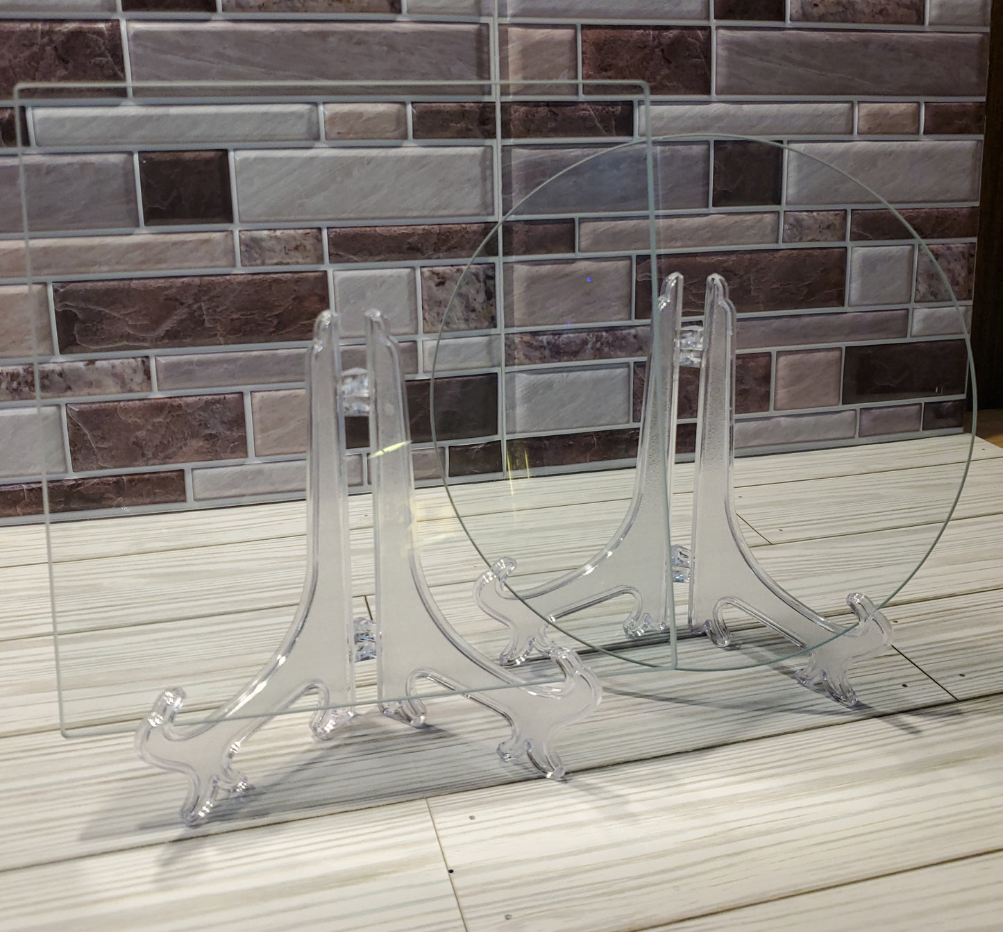 Custom Glass Frames - Texured Glass or Clear