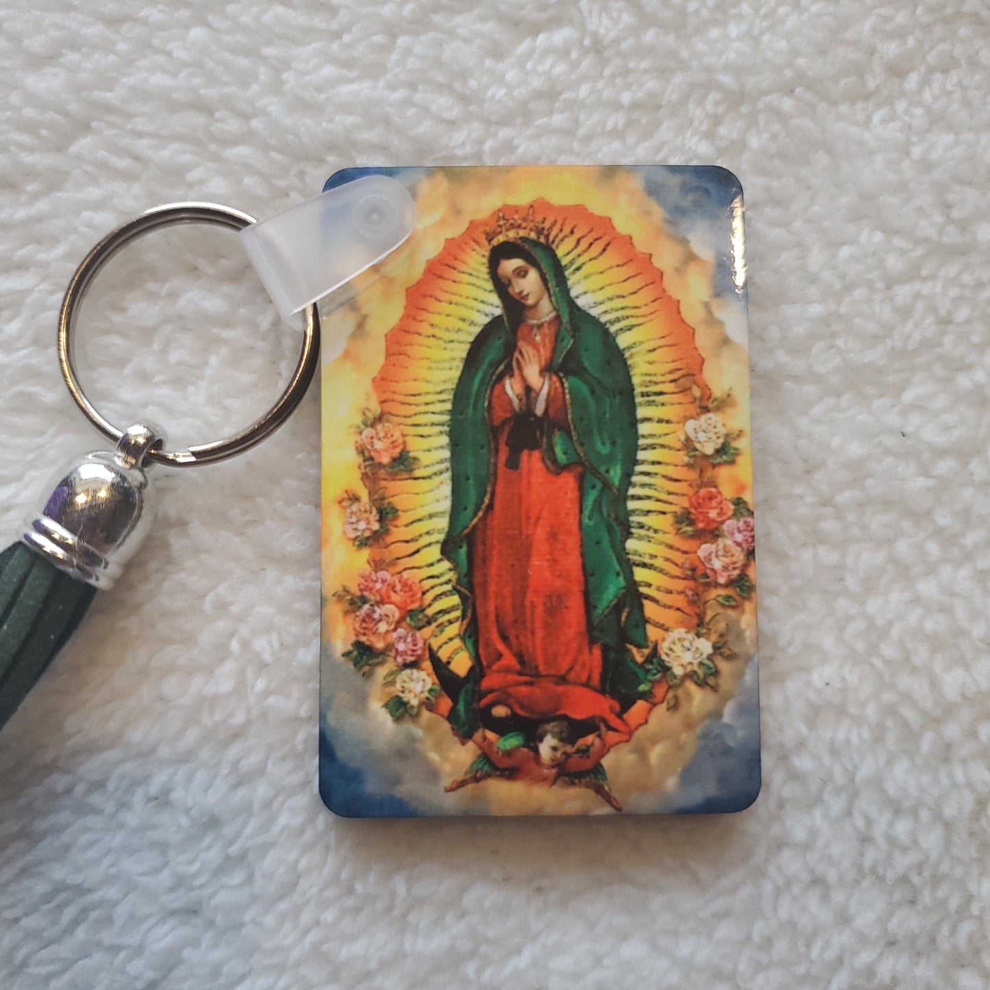 Virgen De Guadalupe Keychains