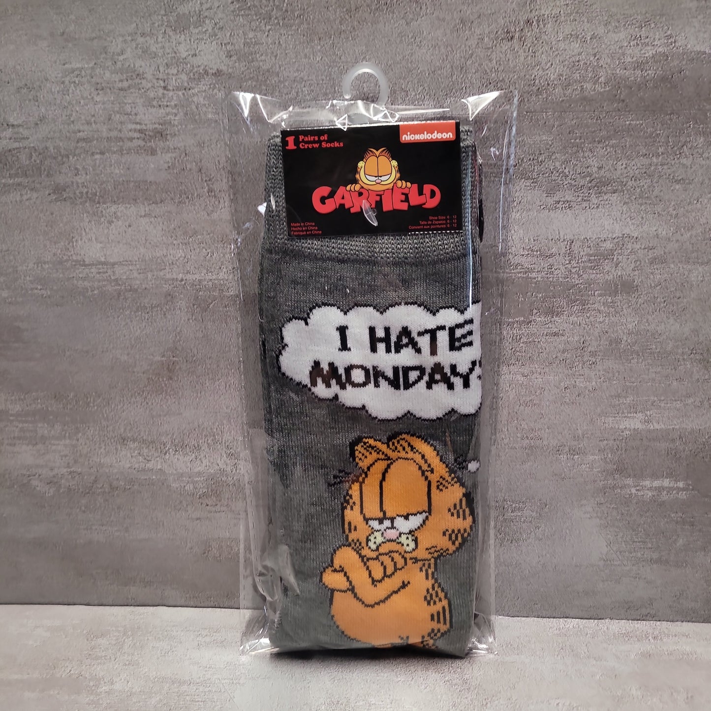 Crazy Sox - Garfield I Hate Mondays
