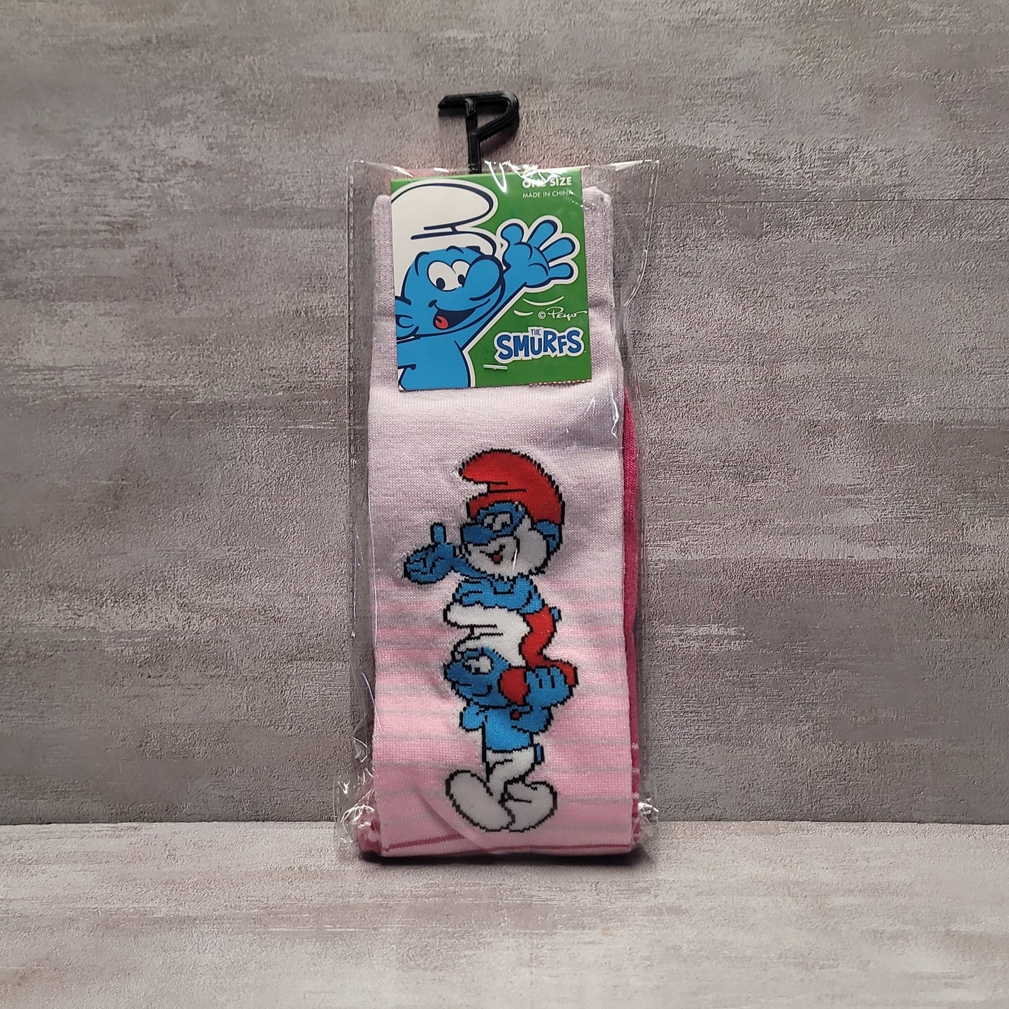 Crazy Sox - Papa Smurf Pink