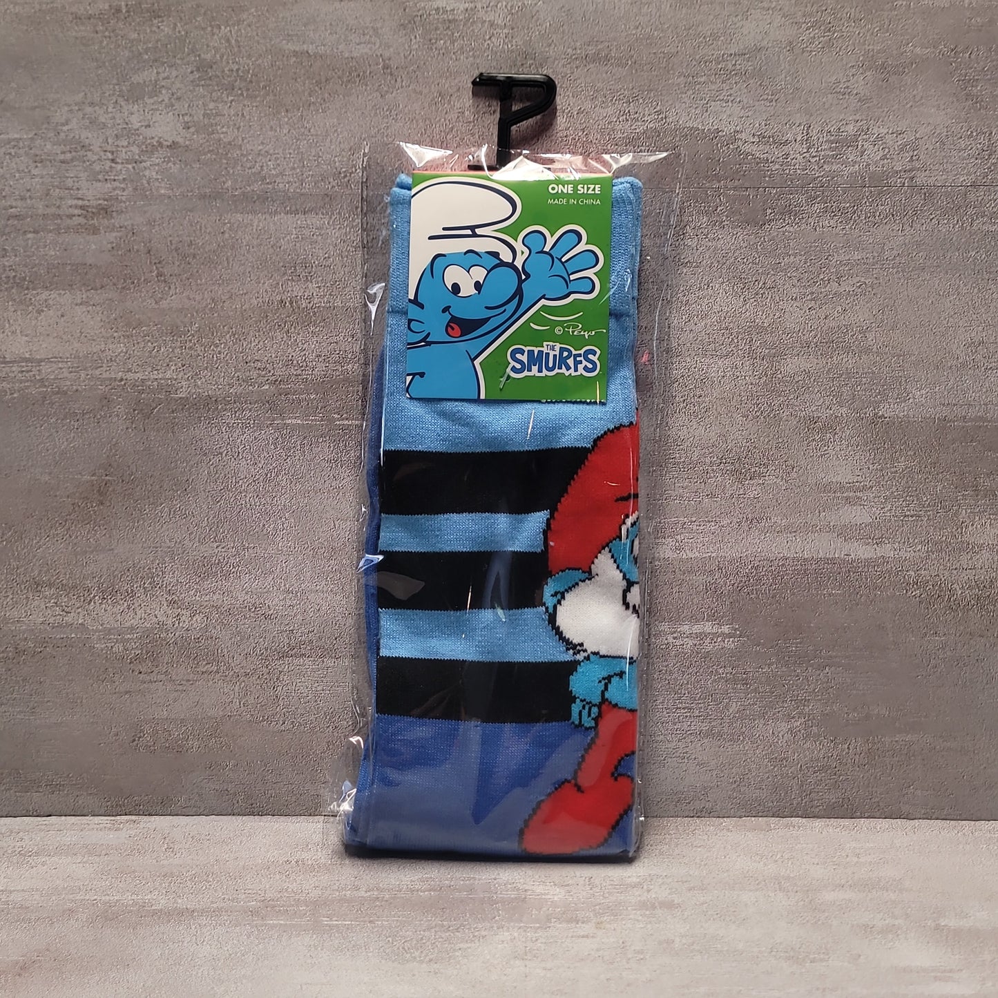 Crazy Sox - Papa Smurf Light Blue