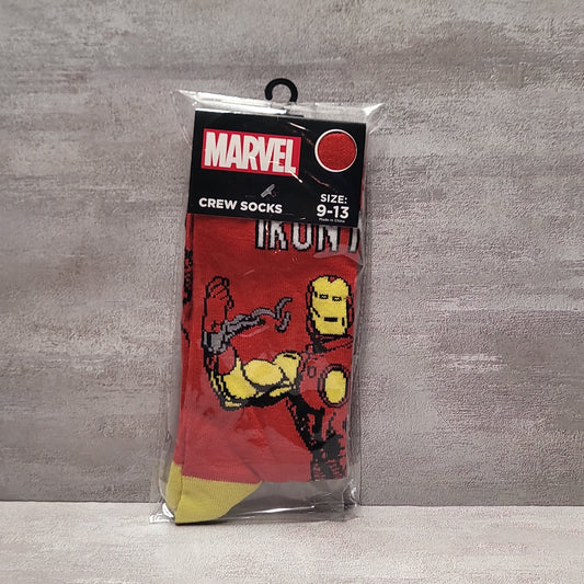 Crazy Sox - Iron Man Red