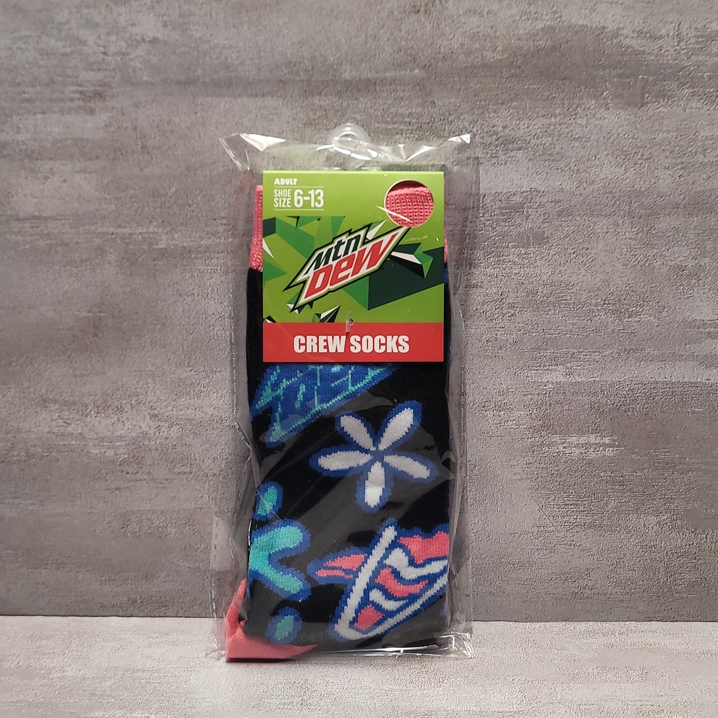 Crazy Sox - Mt Dew Pink