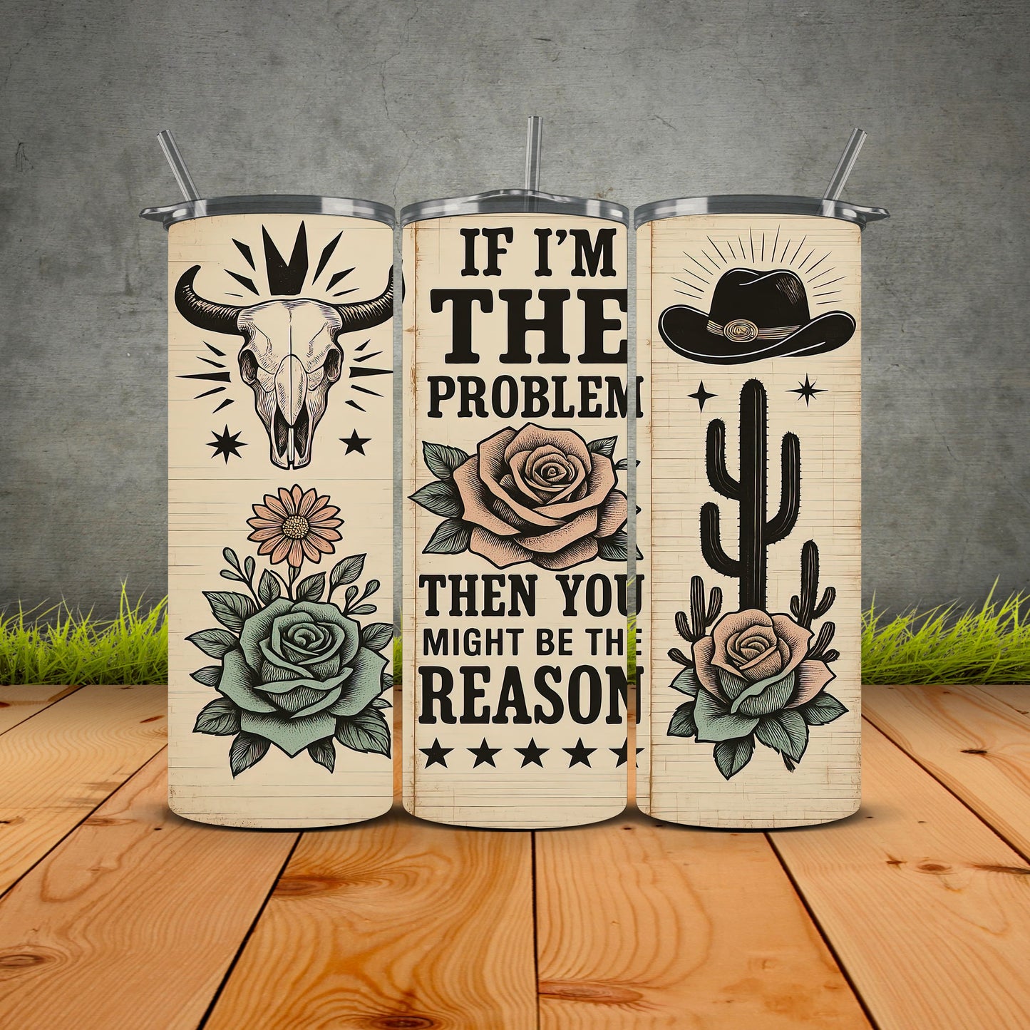 If Im The Problem Tumbler