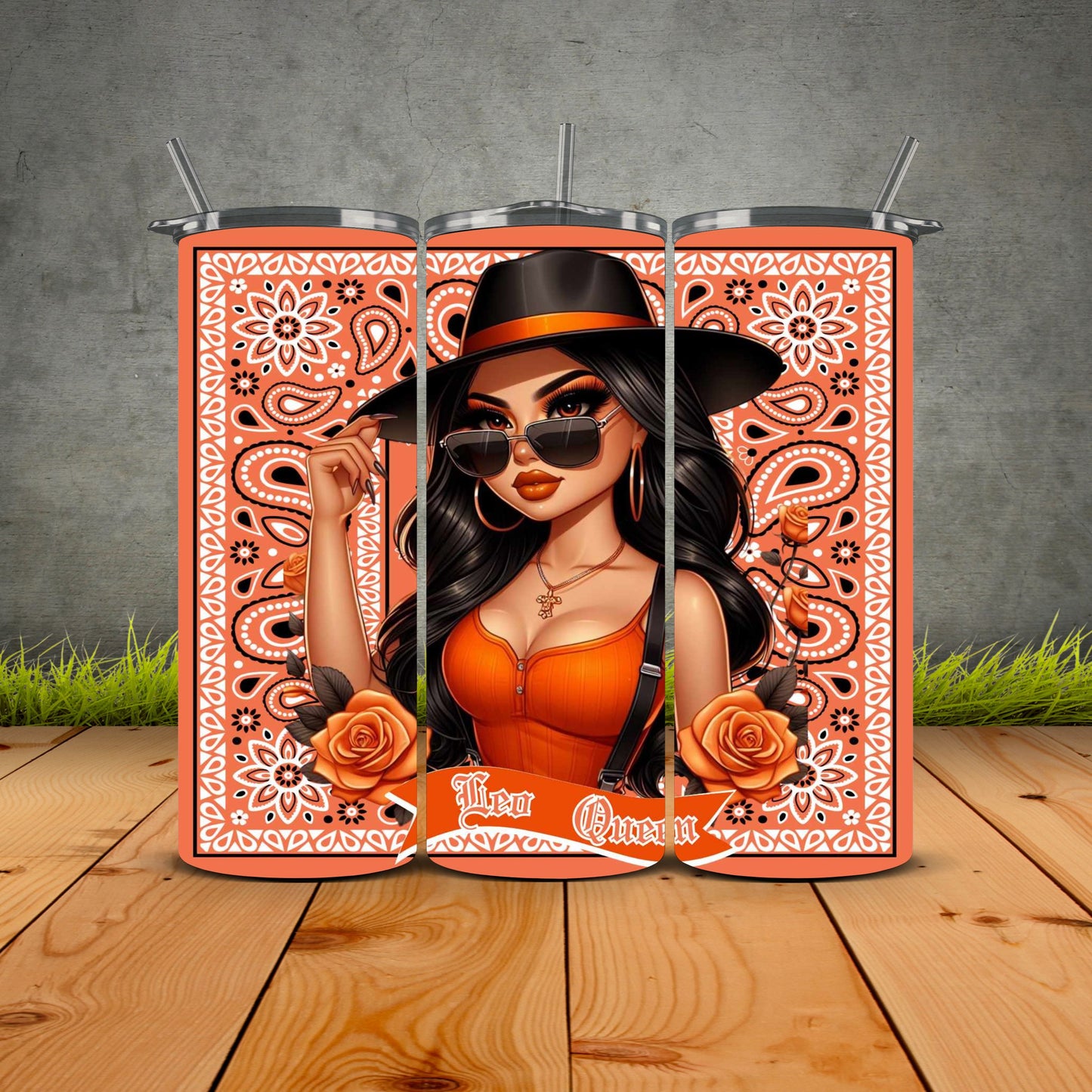 Chicana Zodiac Queen First Edition Tumbler