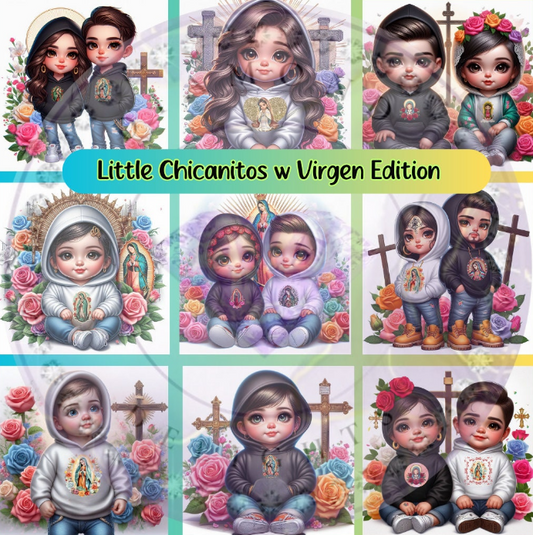 Little Chicanitos w Virgen Digital Images (60+ images)