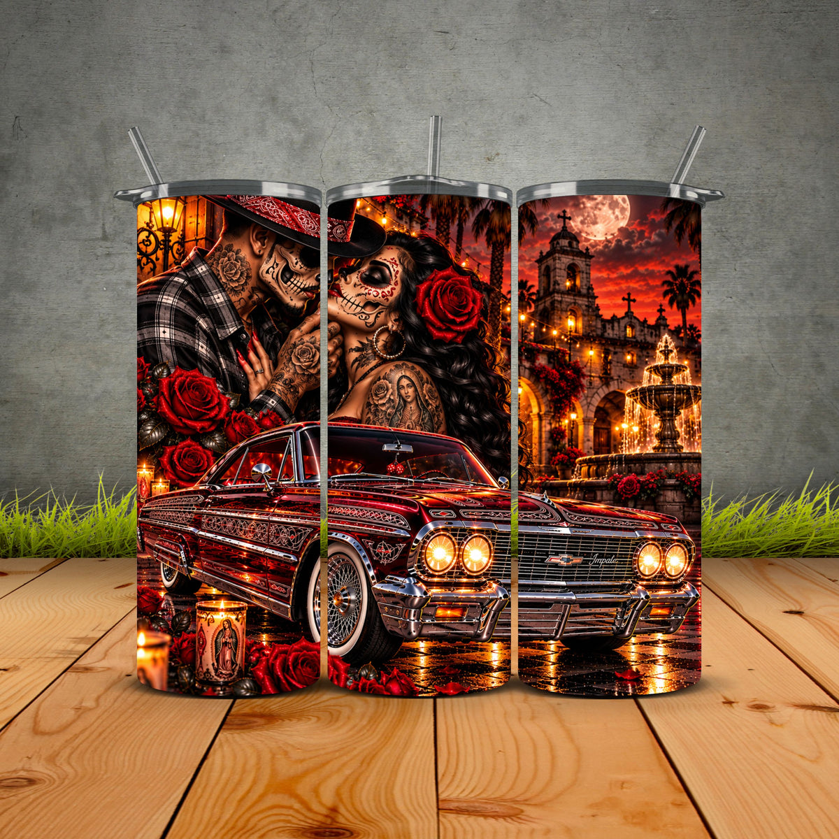 Moonlit Lowrider Romance