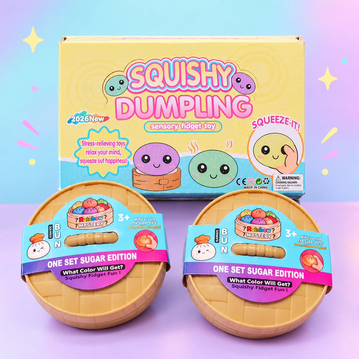 Large-Size Mystery Squishy Sensory Toy