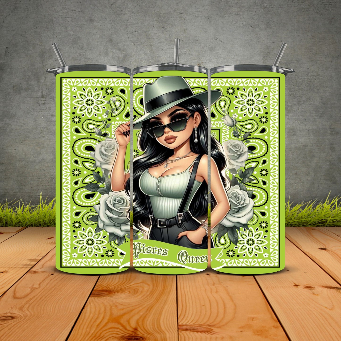 Chicana Zodiac Queen First Edition Tumbler