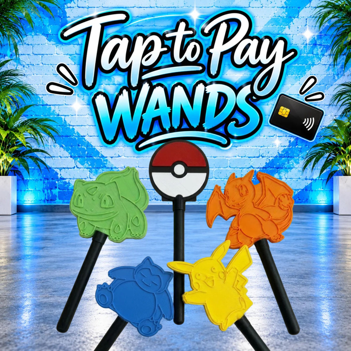 Poke Tap To Pay Wands