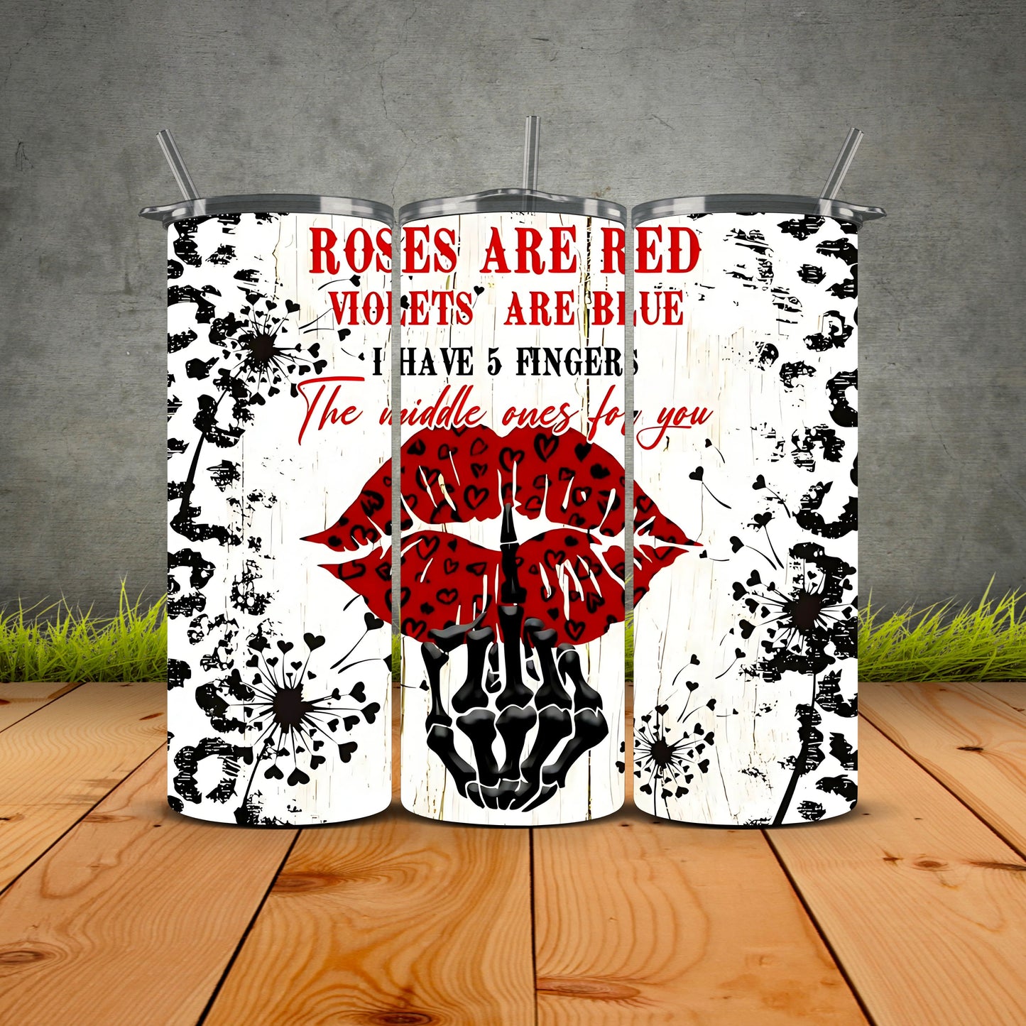 Roses Are Red Tumbler