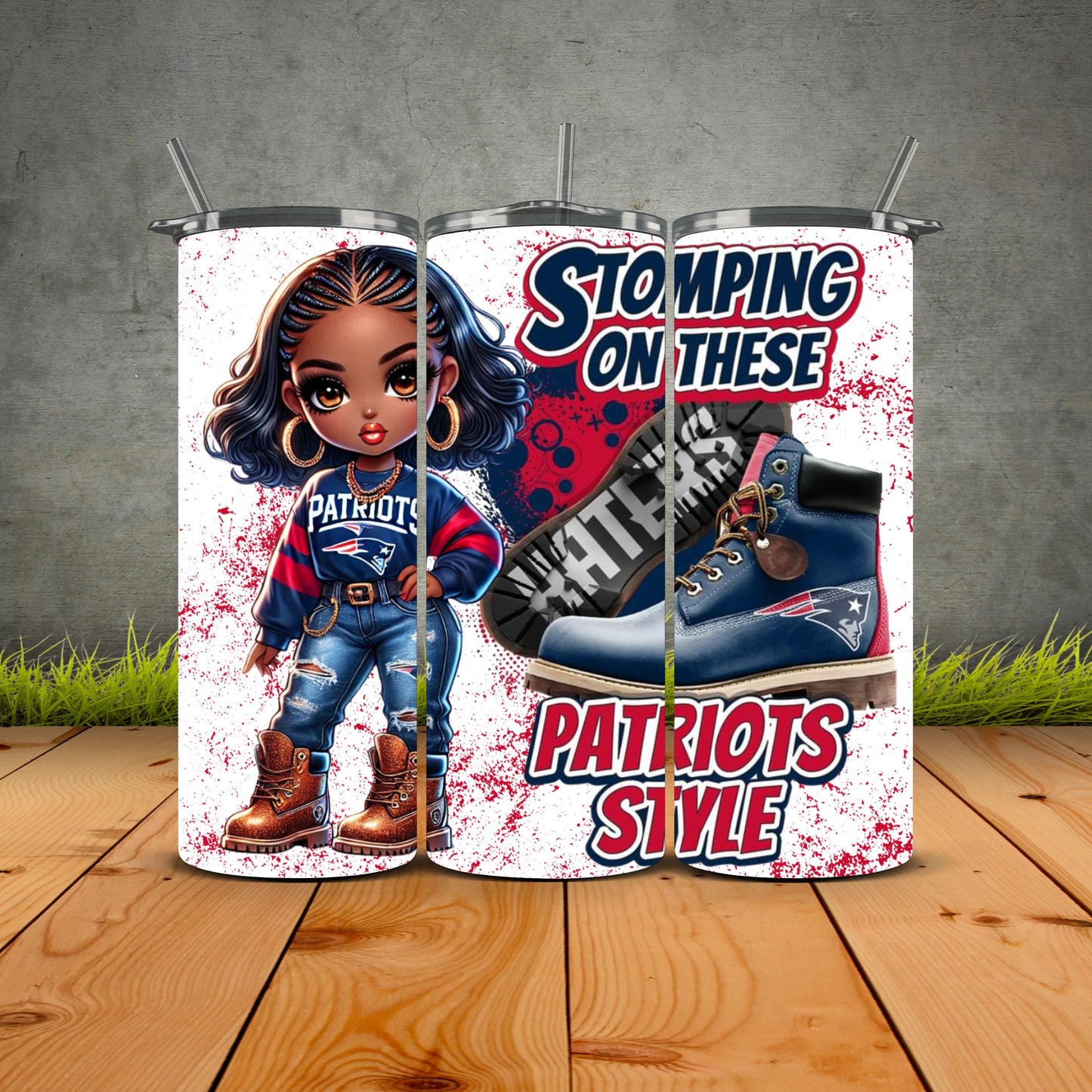 Stomping On These Haters African Diva Style Tumblers