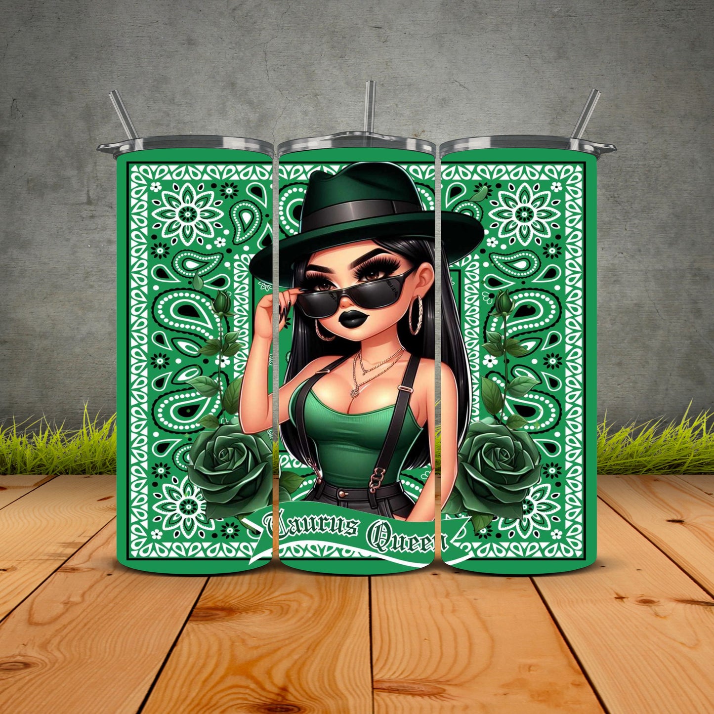 Chicana Zodiac Queen First Edition Tumbler