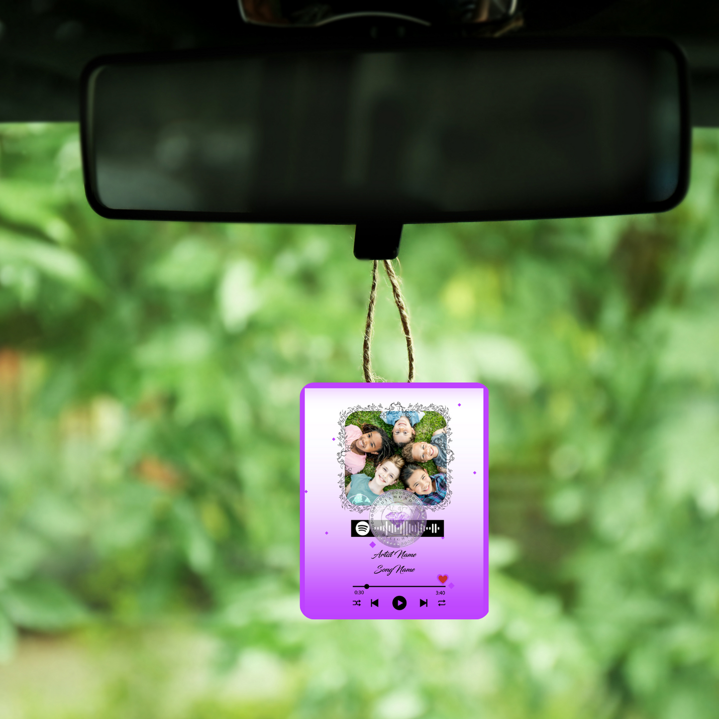 Personalized Spotify Air Fresheners