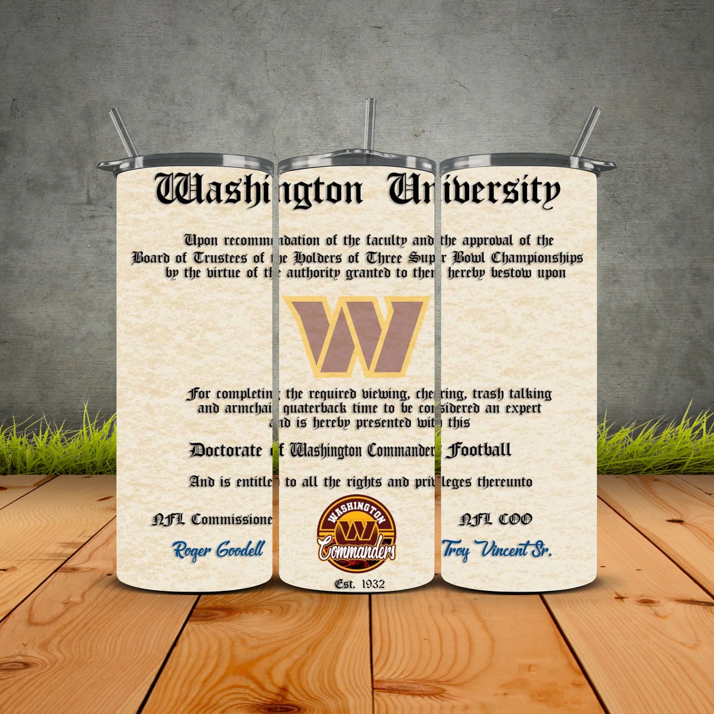 Football University Tumblers