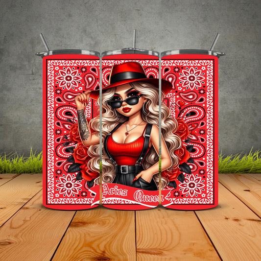 Zodiac Queen Blonde Edition Tumbler